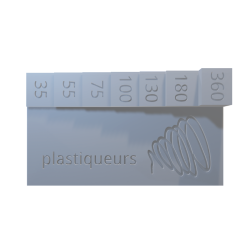 StepCard PT - Guide d'épaisseur de carte
